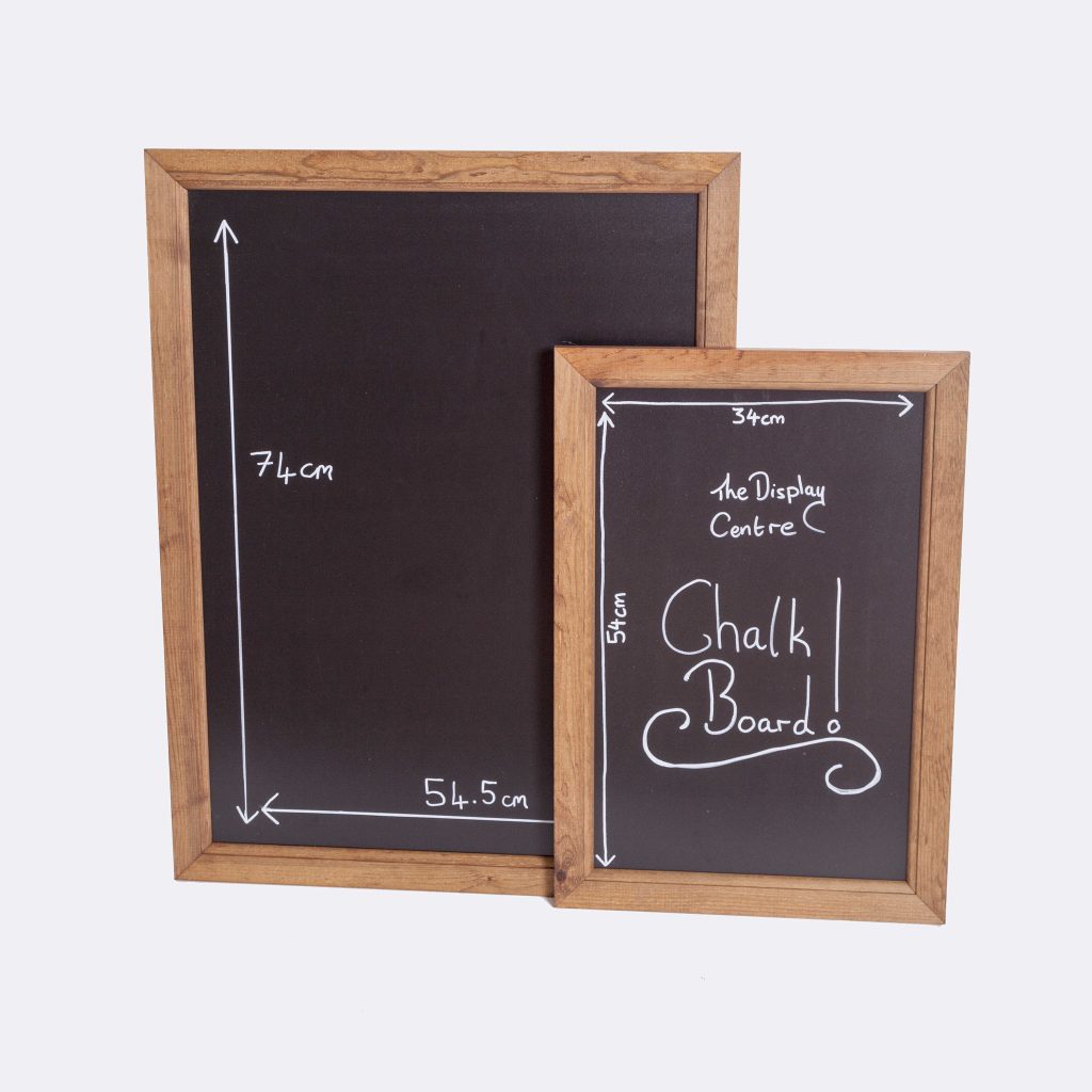 Wall Mounted Chalkboards Wooden Frames