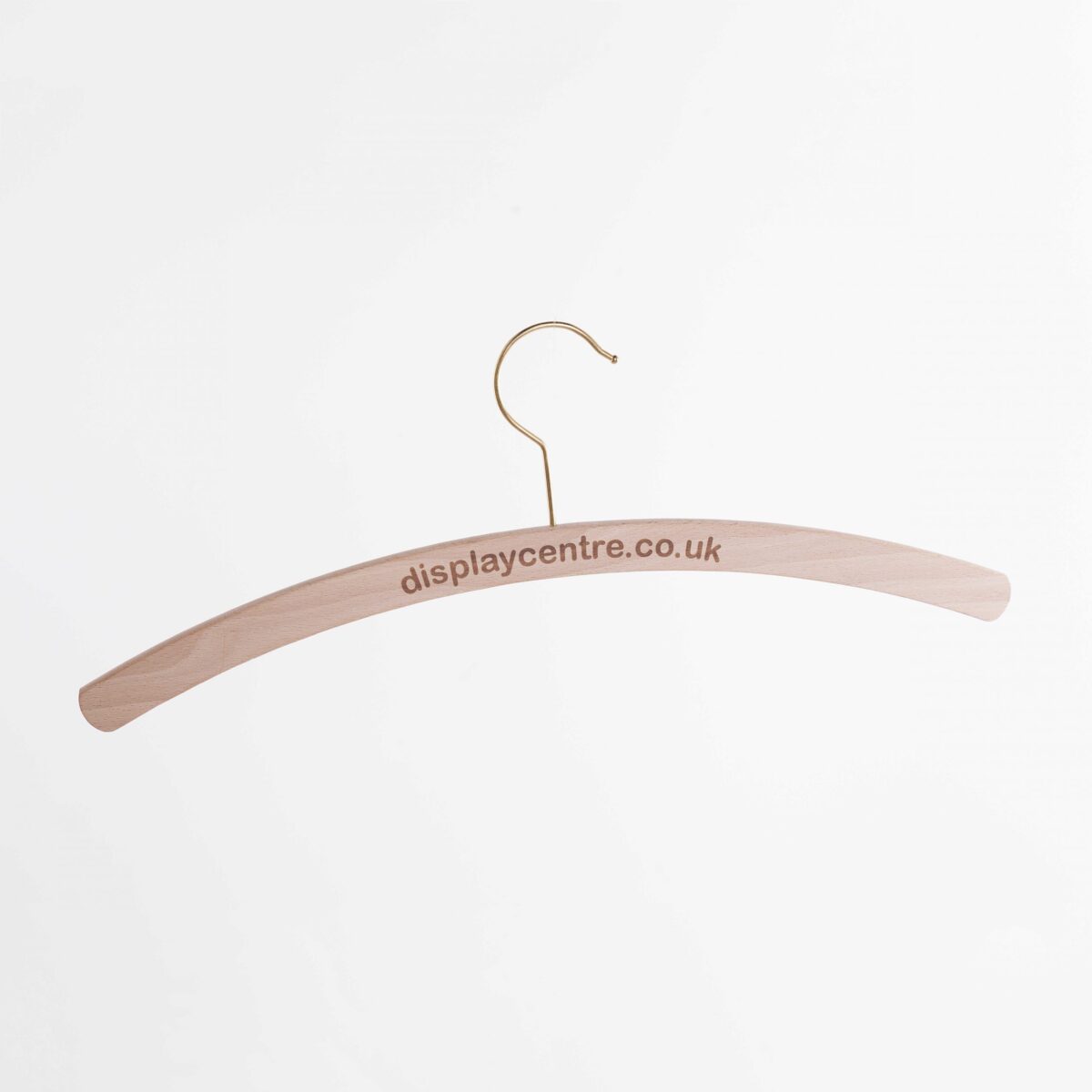 Beech Wooden Hangers With Gold Hooks (FSC) (400 mm)