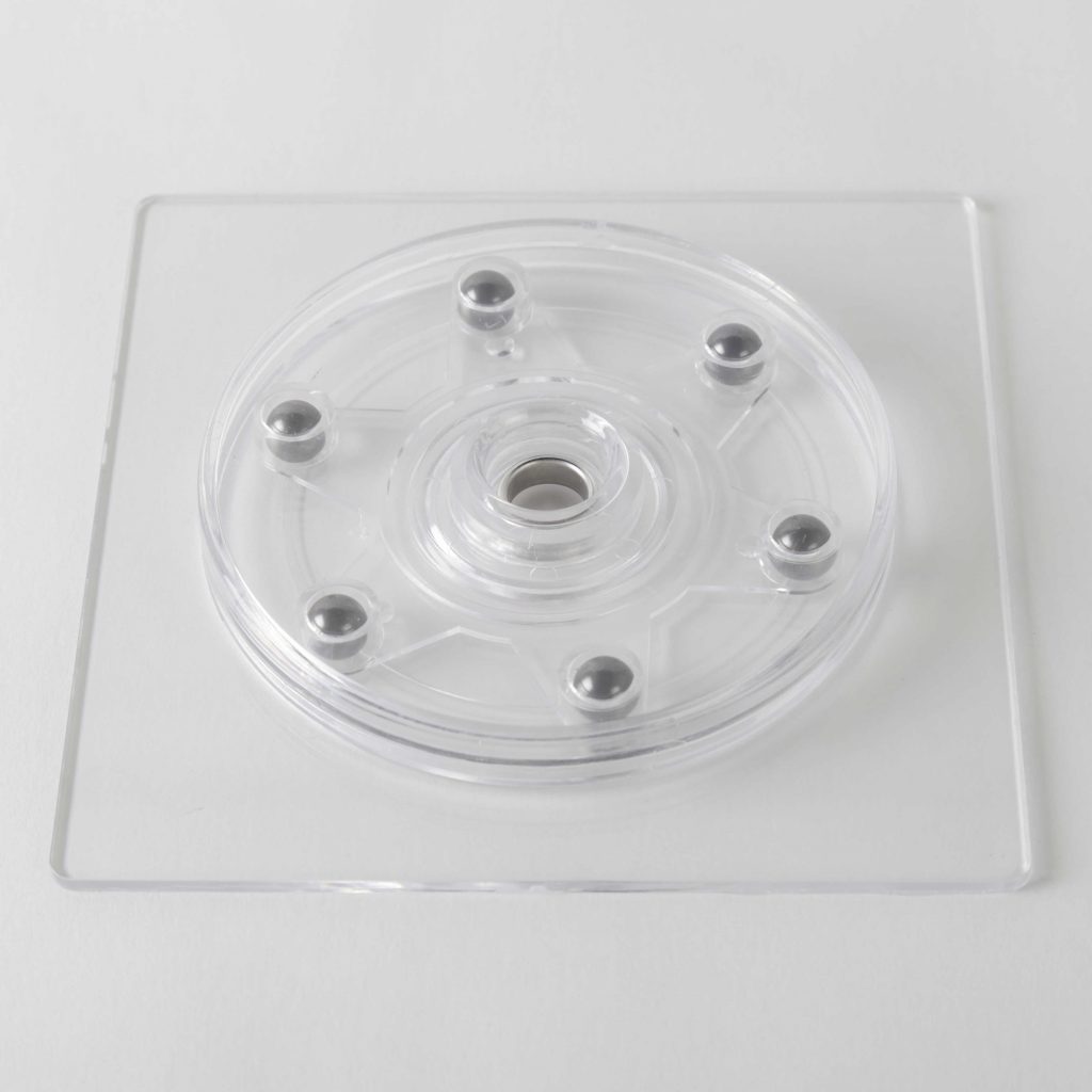 Buy an Unpowered Square Top Display Turntable The Display Centre