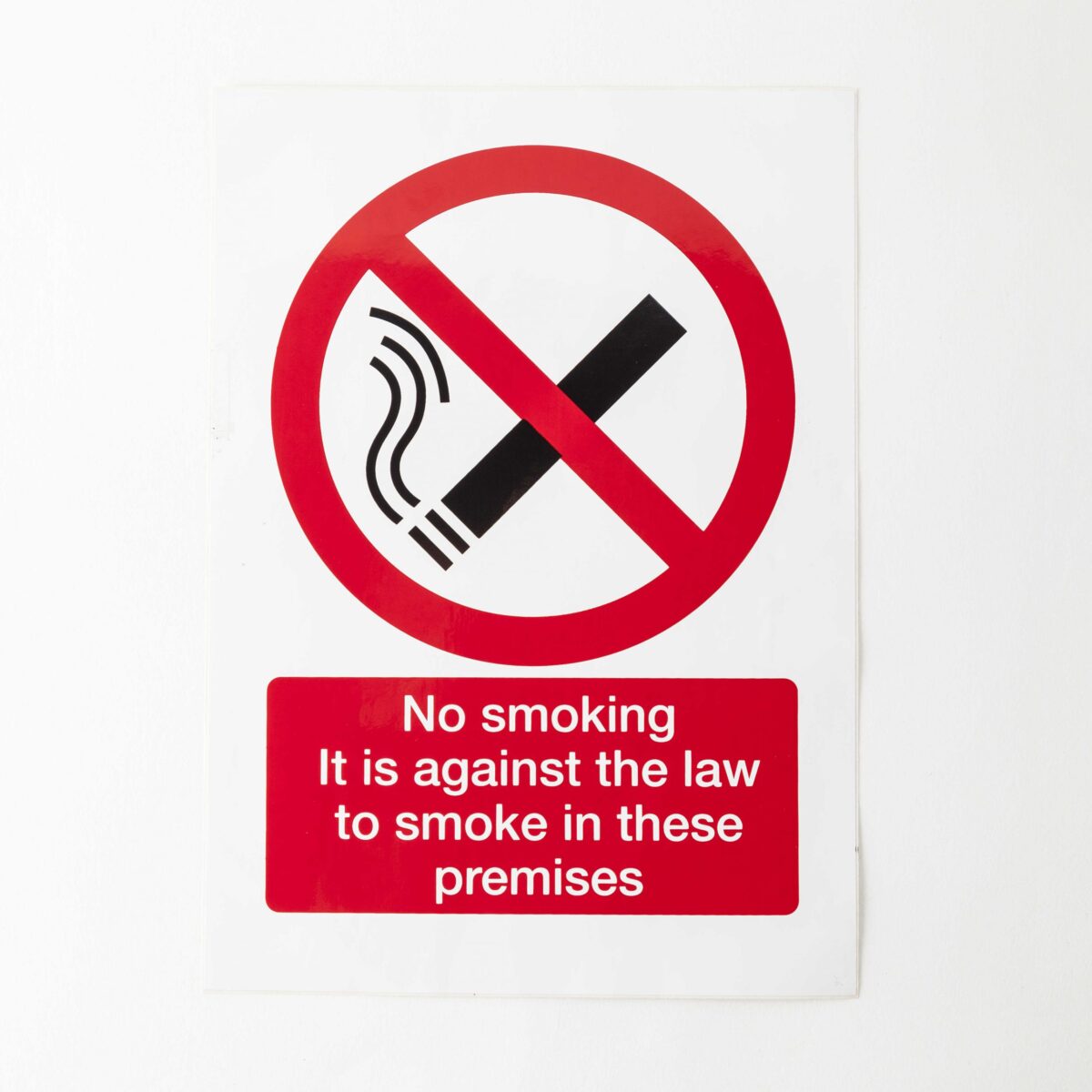 Front Adhesive Warning & Safety Signs