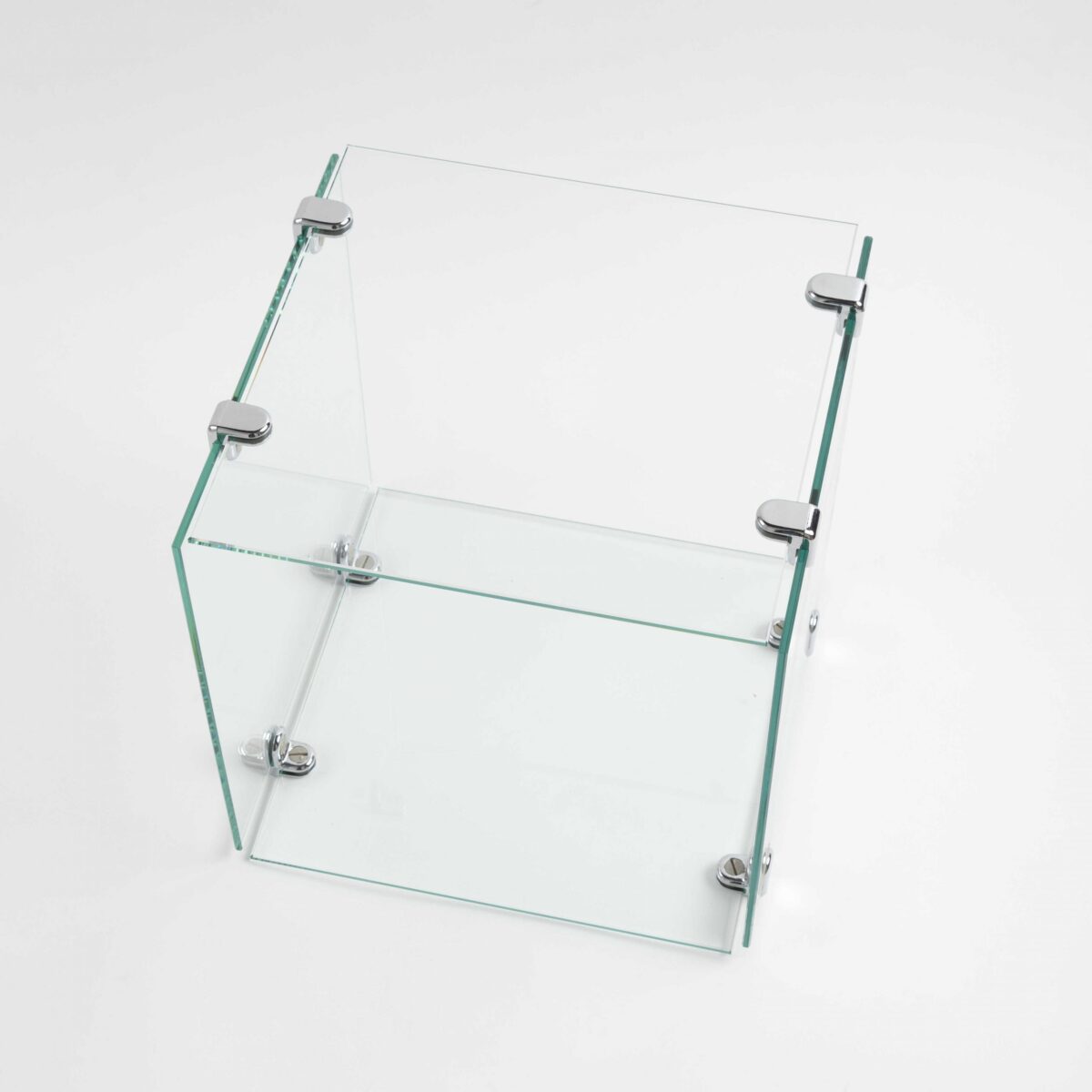 Single Glass Display Cube