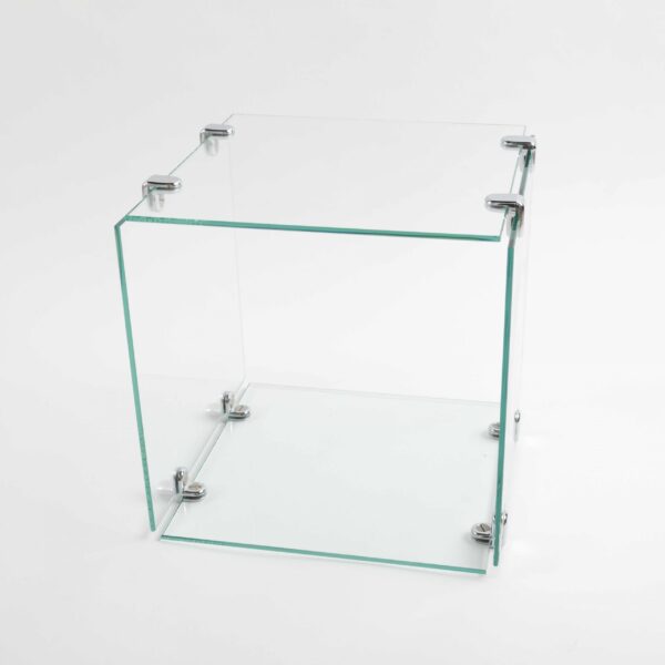 Single Glass Display Cube