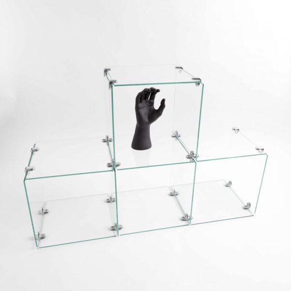 Glass Cubes | Triangle Four | For Retail Displays