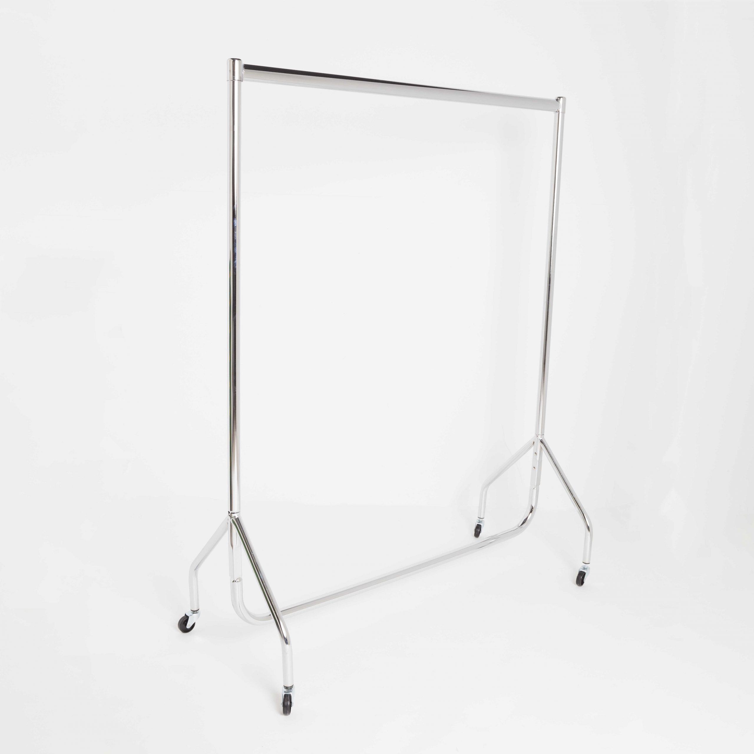 Buy Chrome Clothing Rails With Wheels ...