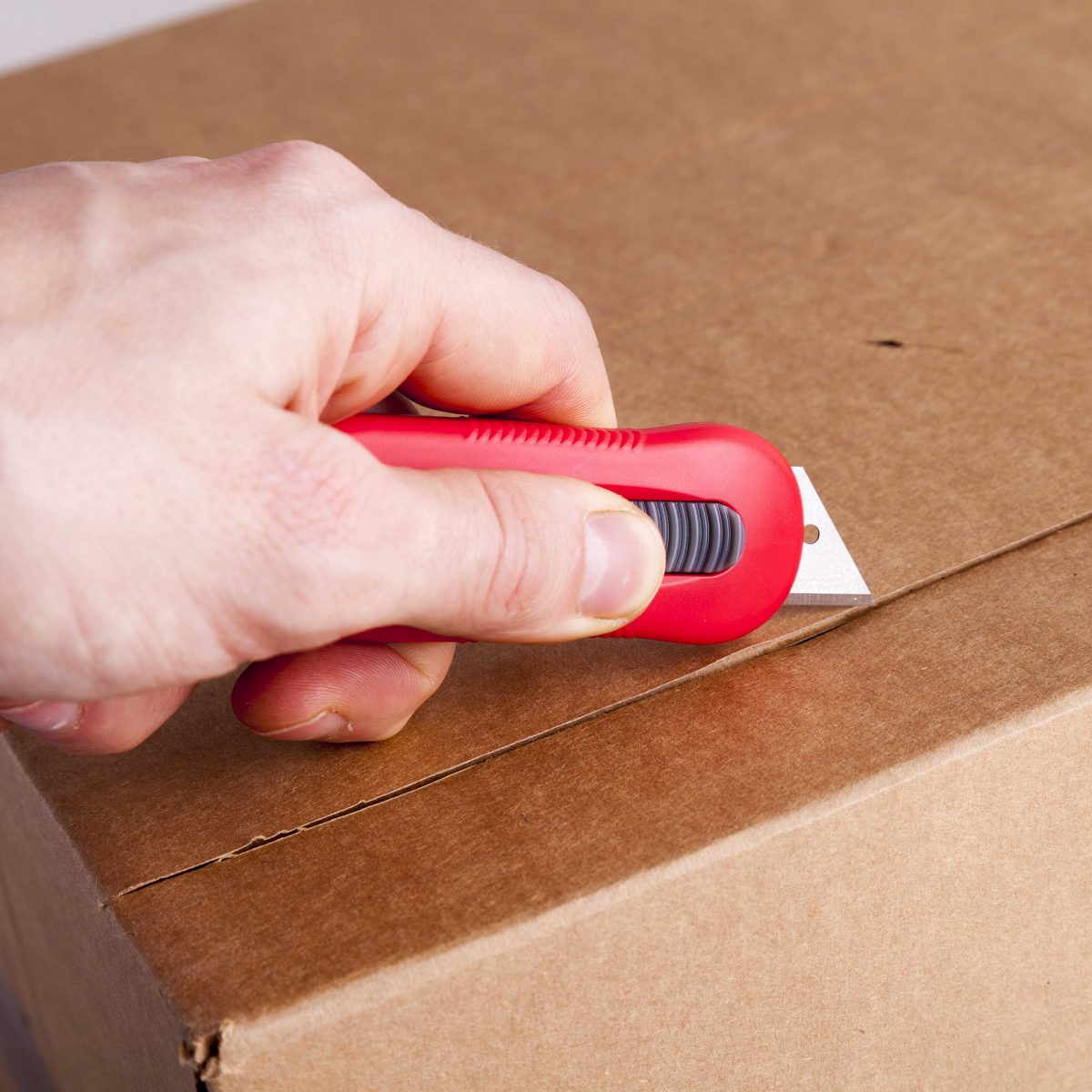 Ergonomic Safety Knife For Cardboard
