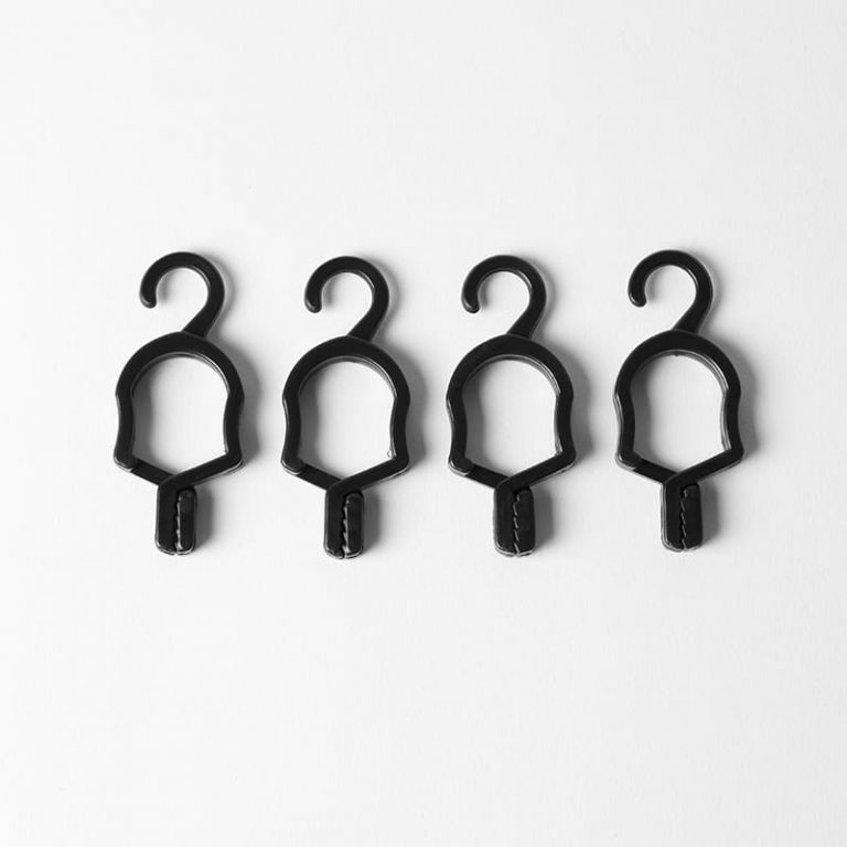 Black Scarf Clips Retail Supplies The Display Centre UK