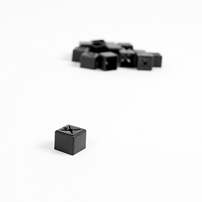 Blank Black Size Cubes (50pk)