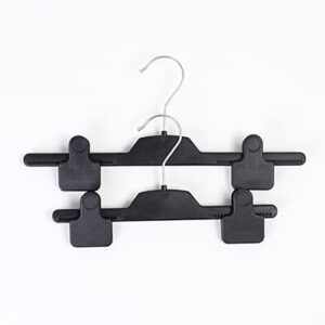plastic trouser hangers with adjustable clips