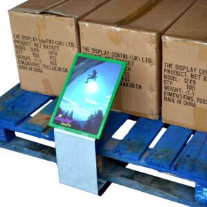 Plastic Frame A4 Green with Pallet Wedge 435476 scaled