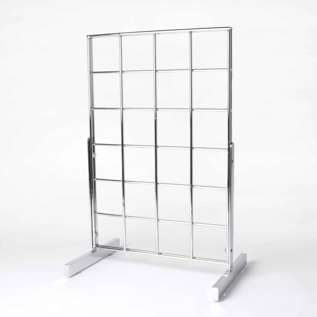 Counter Standing Small Grid Display Stand For Sale Fast UK Delivery