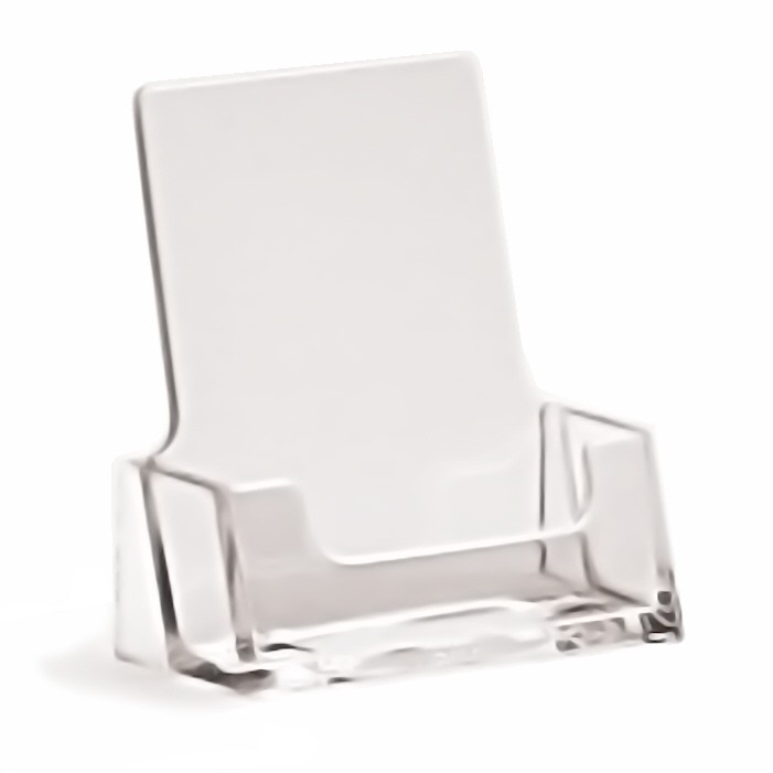 Counter Standing Portrait Business Card Holder