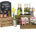 Oak Stained Wooden Crates