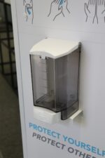 Floor Standing Sanitiser Unit 2 rotated