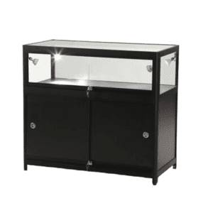 Flat pack display case