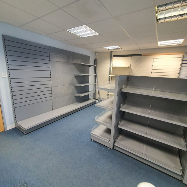 Retail Shelving and Racking for Shops in United Kingdom