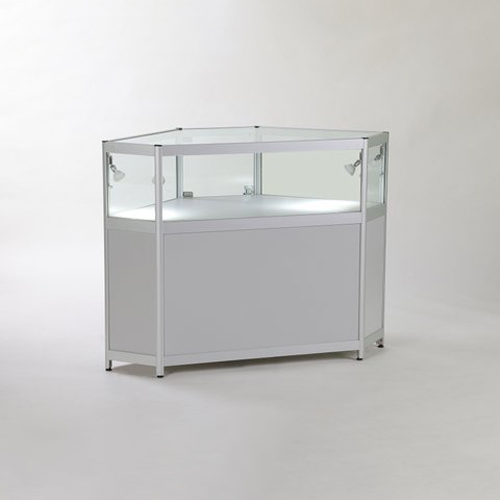 buy corner glass display cabinet with fast delivery