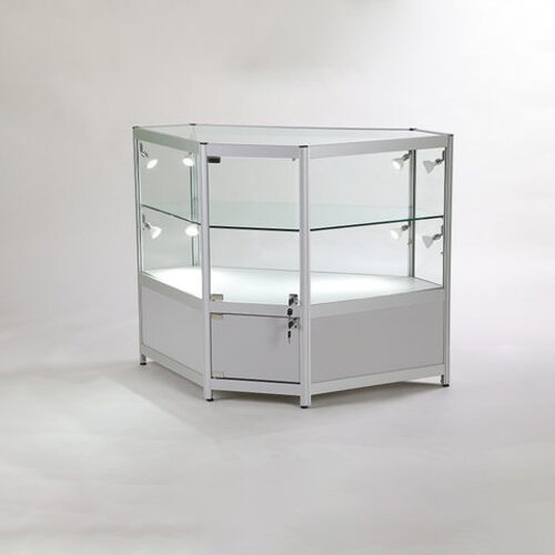 Glass Display With LED Lights The Display Centre