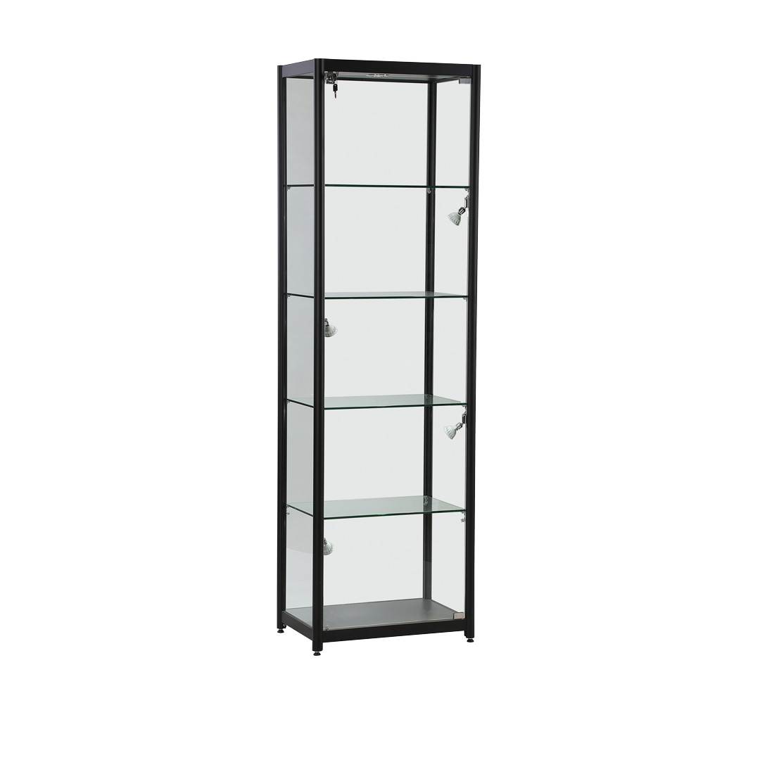 glass display cabinet for jewellery displays in London