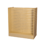 140220 Flat Pack Slatwall H Gondola Large Maple