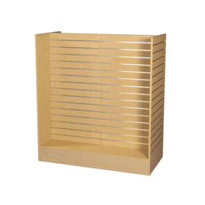 140220 Flat Pack Slatwall H Gondola Large Maple