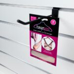 150135 Single Prong Slatwall Hook Black 200mm