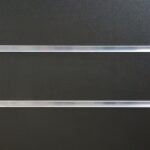 Graphite Slatwall Panel
