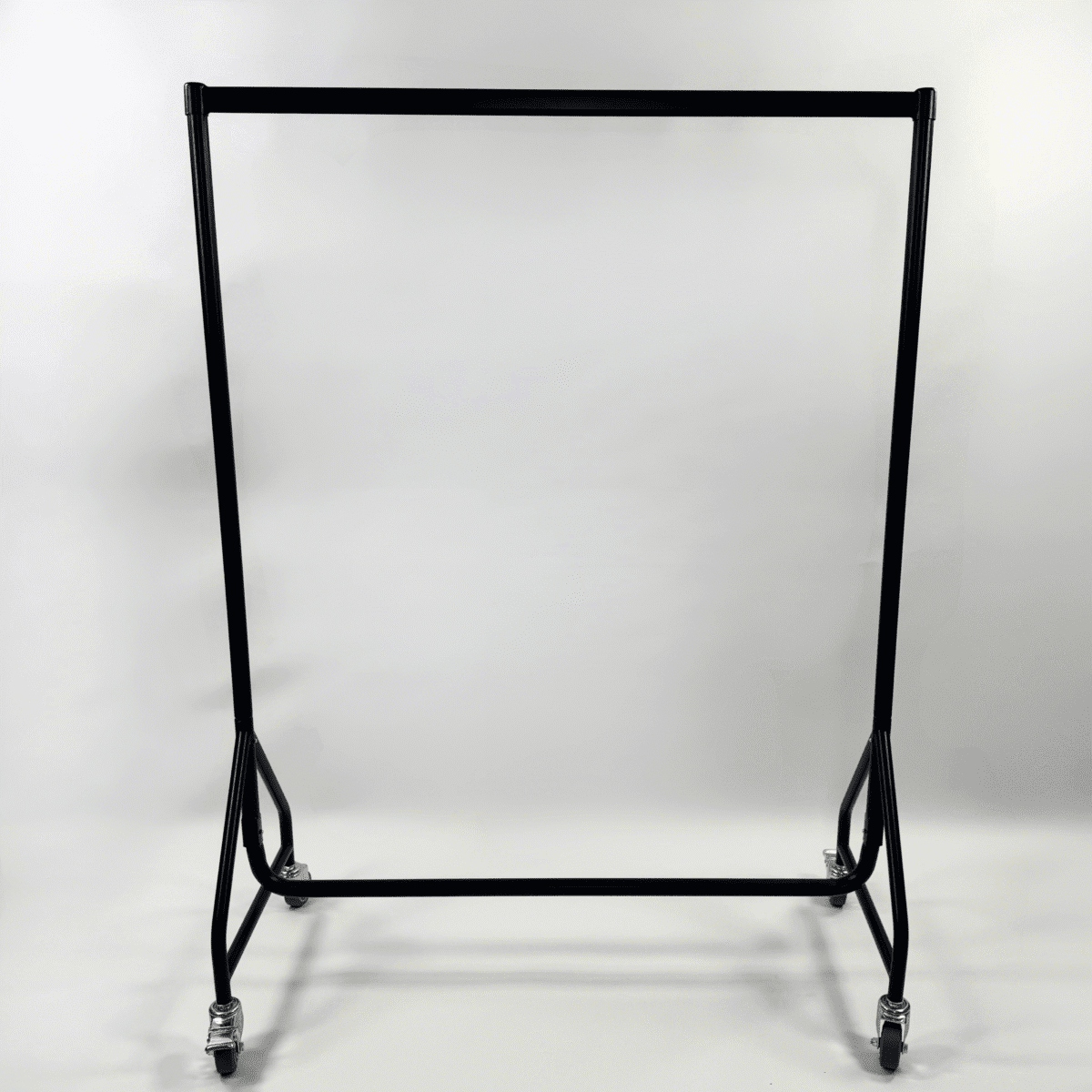 127305 4ft Black Reinforced Clothes Rail (3)