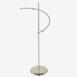 Chrome Spiral Clothes Rail