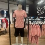 Male Articulated Mannequin in use in clothing shop