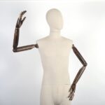 Male Articulated Mannequin Wave