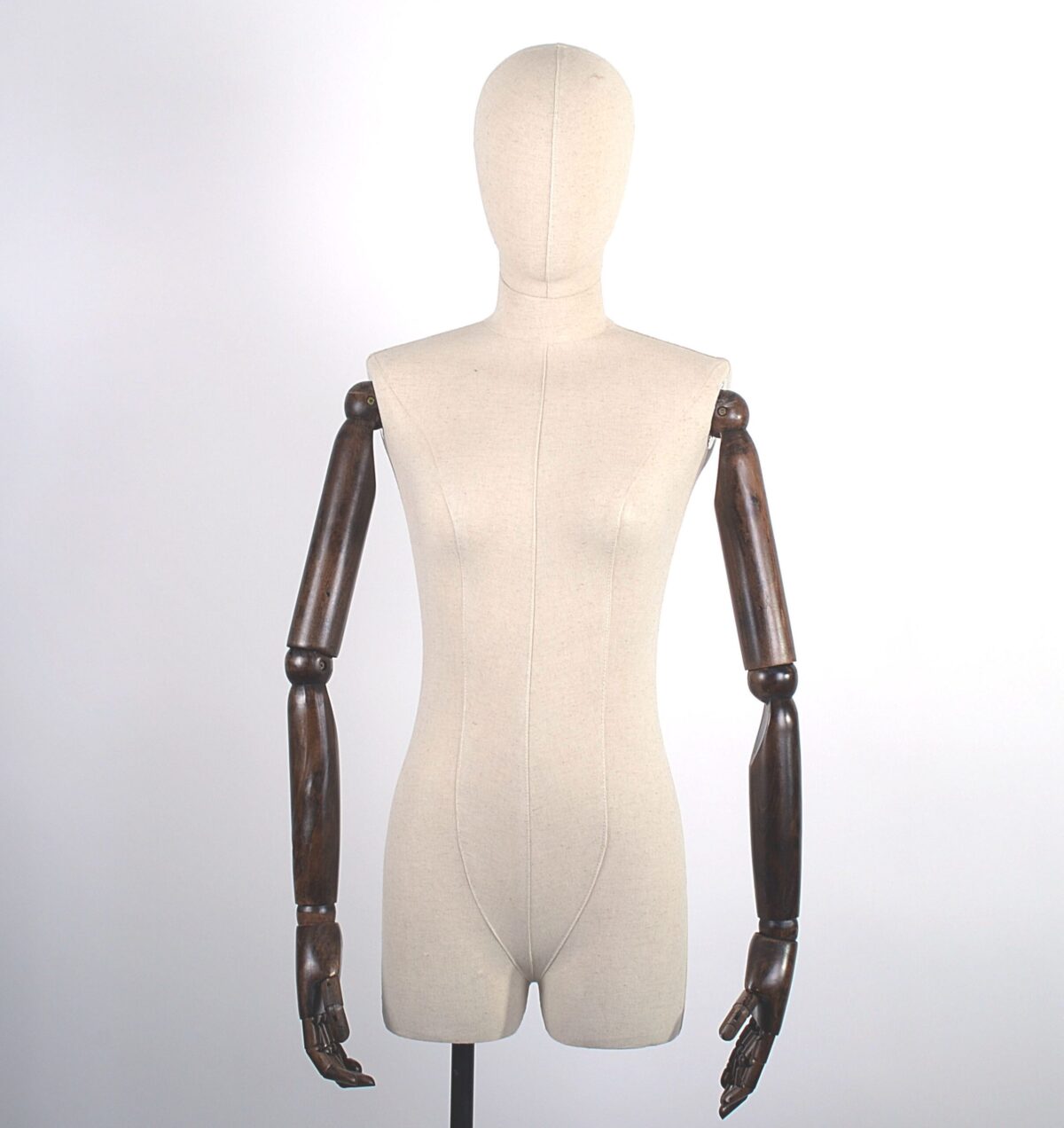 Articulated Female Torso Arms By Side scaled