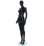 Black Egghead Female Mannequin with ears 205415 3