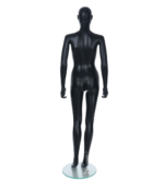 Black Egghead Female Mannequin with ears 205415 4
