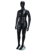 Plus Size Female Mannequin Black 205480 3