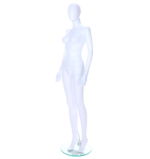 White Egghead Female Mannequin with ears 205405 3