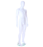 White Egghead Male Mannequin with ears 205410 2