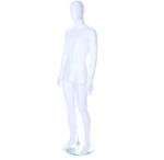 White Egghead Male Mannequin with ears 205410 3