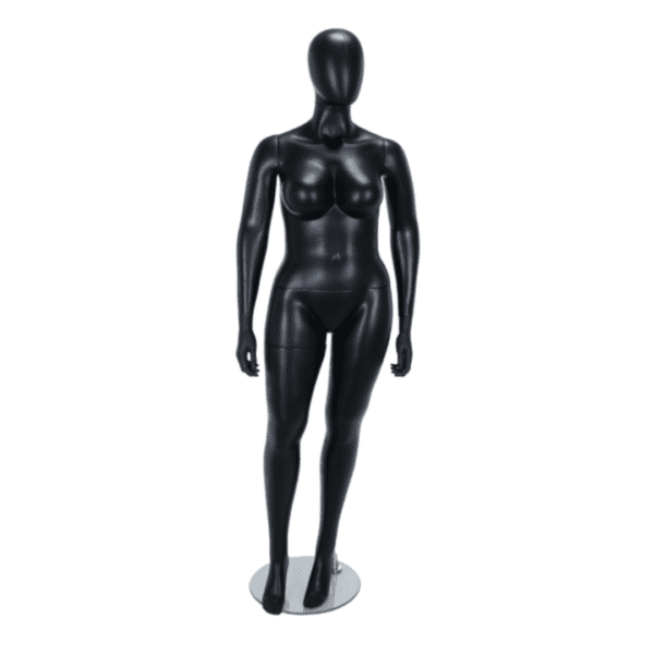 Plus Size Female Mannequin Black 205480s