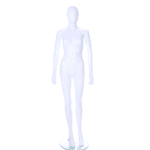 White egghead with ears female mannequin