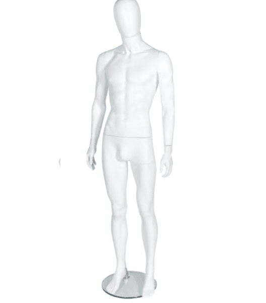 205340 male egghead mannequin