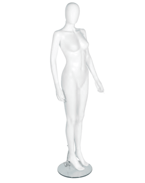 205345 female egghead mannequin