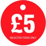 Circular Hanger Tickets (100 Pack) £5