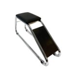 295118 Black and Chrome Shoe Fitting Stool