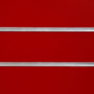 145180 Red slatwall panel