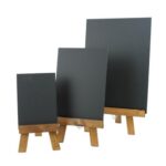 455272 Wooden Easel Stand With Chalkboard Sizes