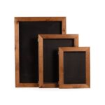 455329P Hinged wooden poster holder