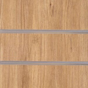 Denver Slatwall Panel - MDF Melamine - 1200mm x 1200mm - Aluminium Inserts