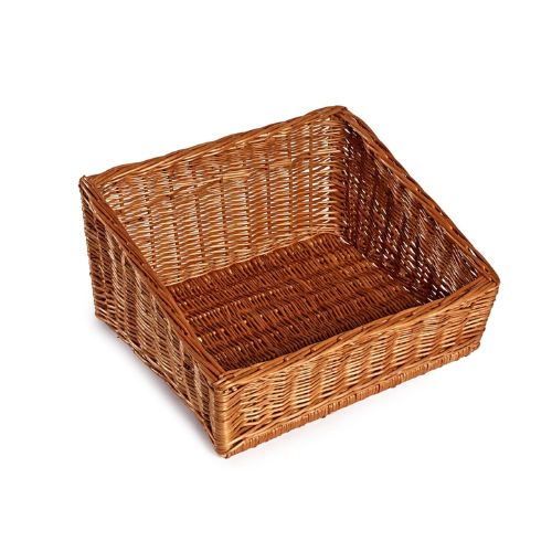 324168 Deep Sloping Counter Top Wicker Basket