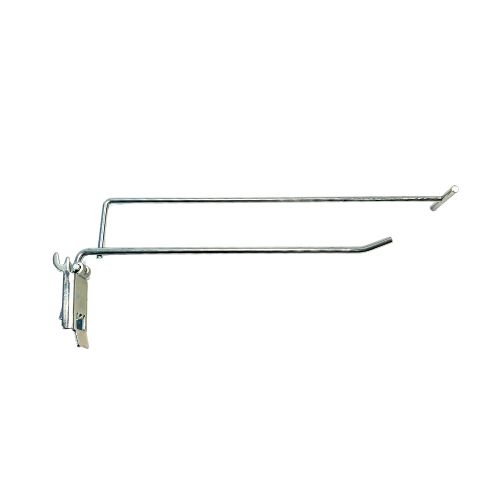 Direct Entry Single Prong Pegboard Hook Ticket Arm