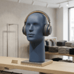Male Display Head With Features